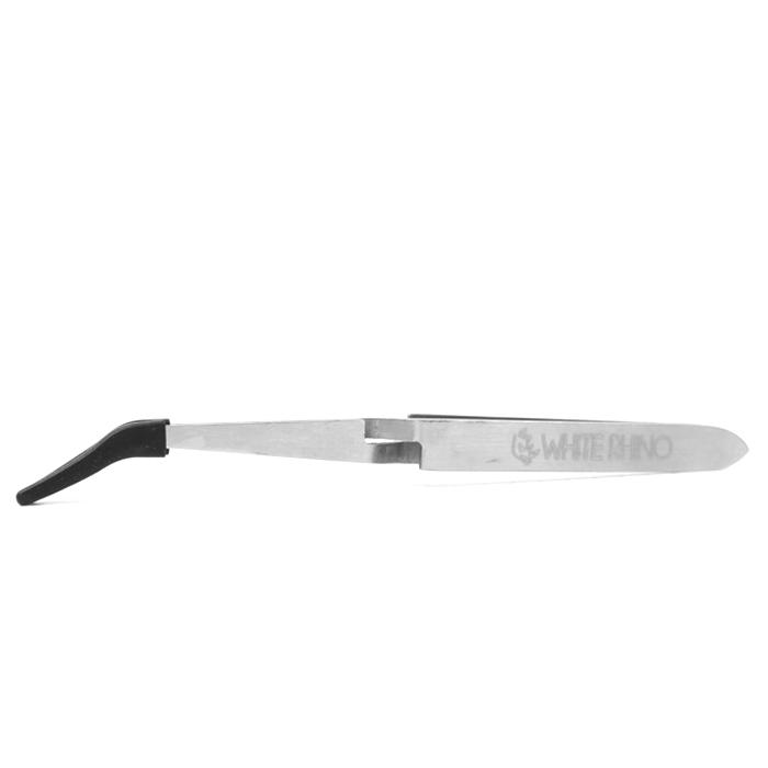 White Rhino Reverse Tweezers with Silicone Tip 30CT, drop in, dab tool